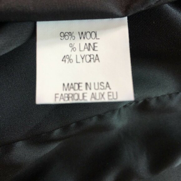 Theory Womens Fitted Wool Blazer Smokey Gray Lined Pockets One Button Size 0 u - Picture 10 of 11